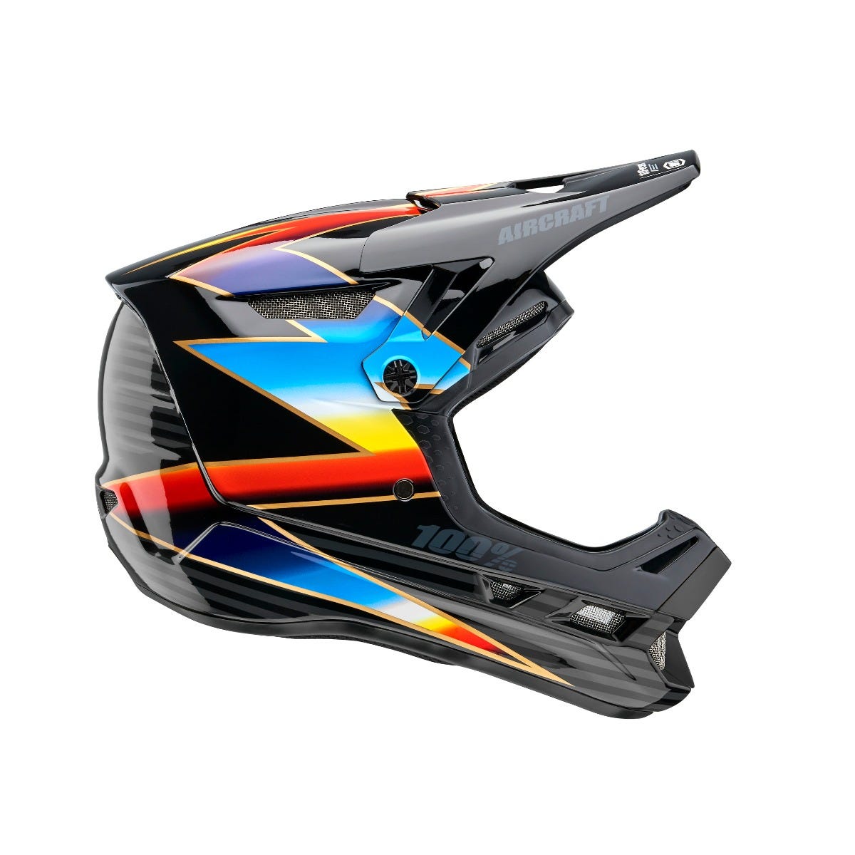 100% Aircraft Composite Helmet Knox/Black
