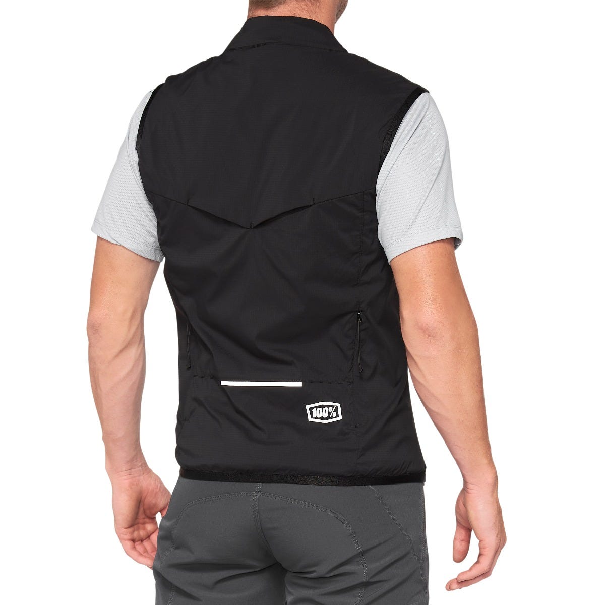 100% Corridor Stretch Vest Black