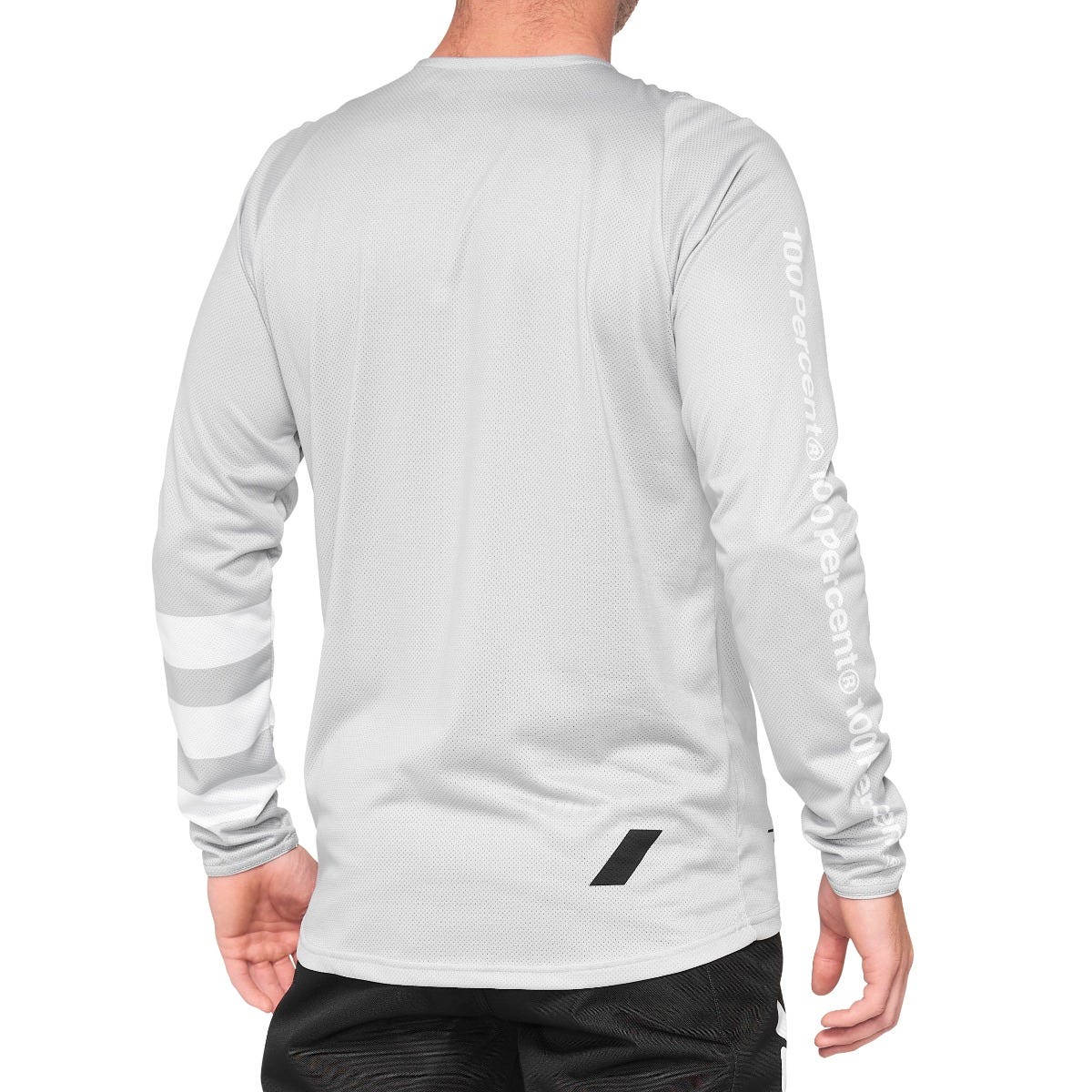100% R-Core Short Sleeve Youth Jersey Vapor/White