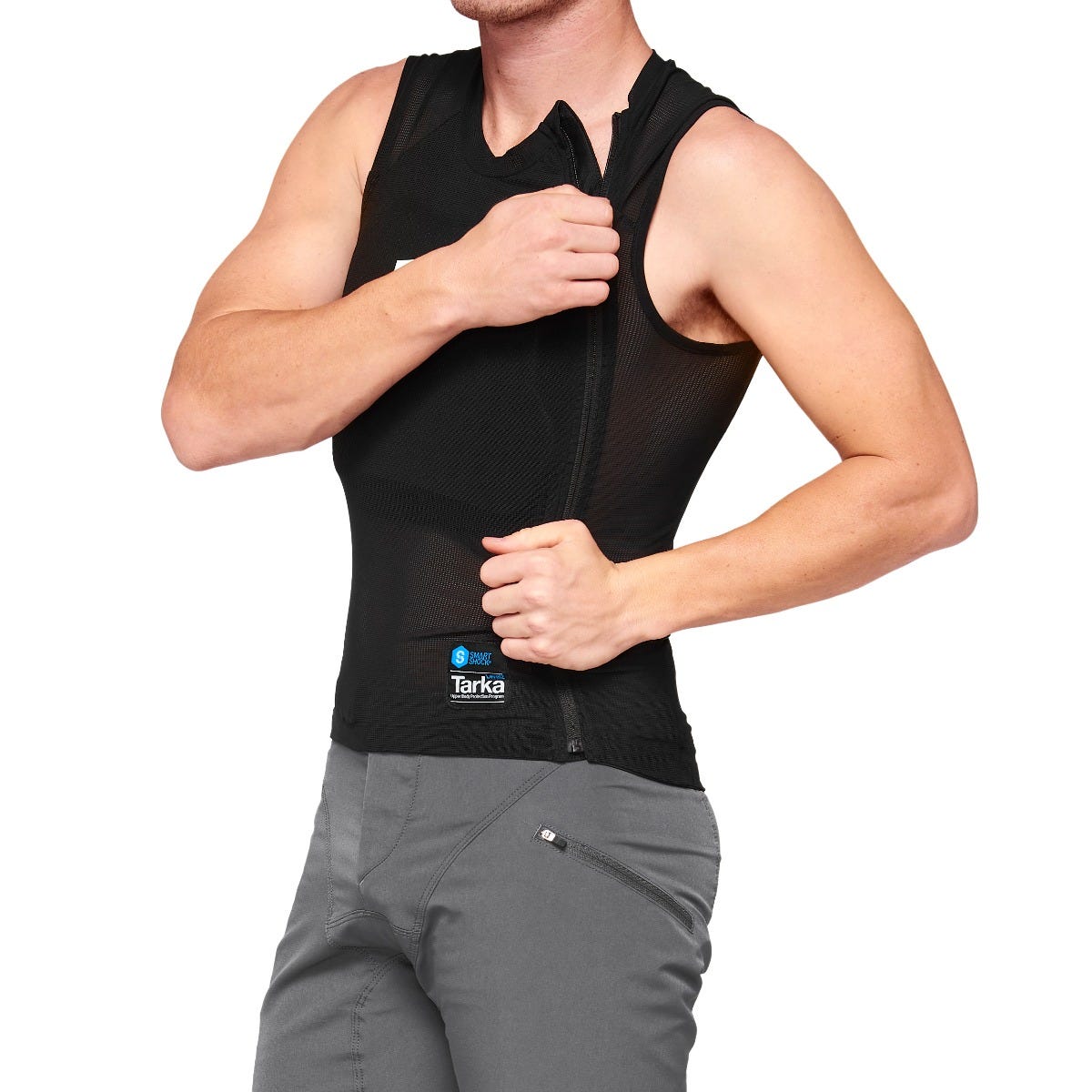 100% Tarka Vest Body Armour Black