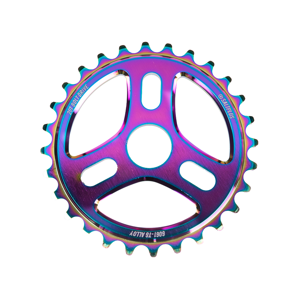 Saltplus Trident BMX Sprocket 28T Oil Slick