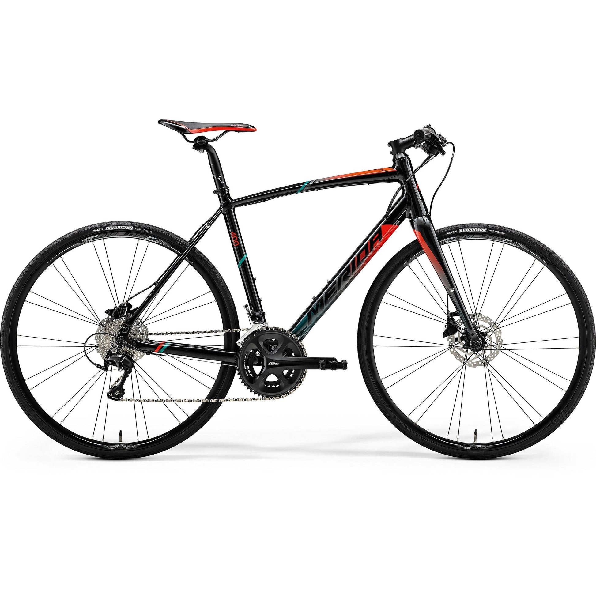 Merida Speeder 400 Black/Red/Green (2018)