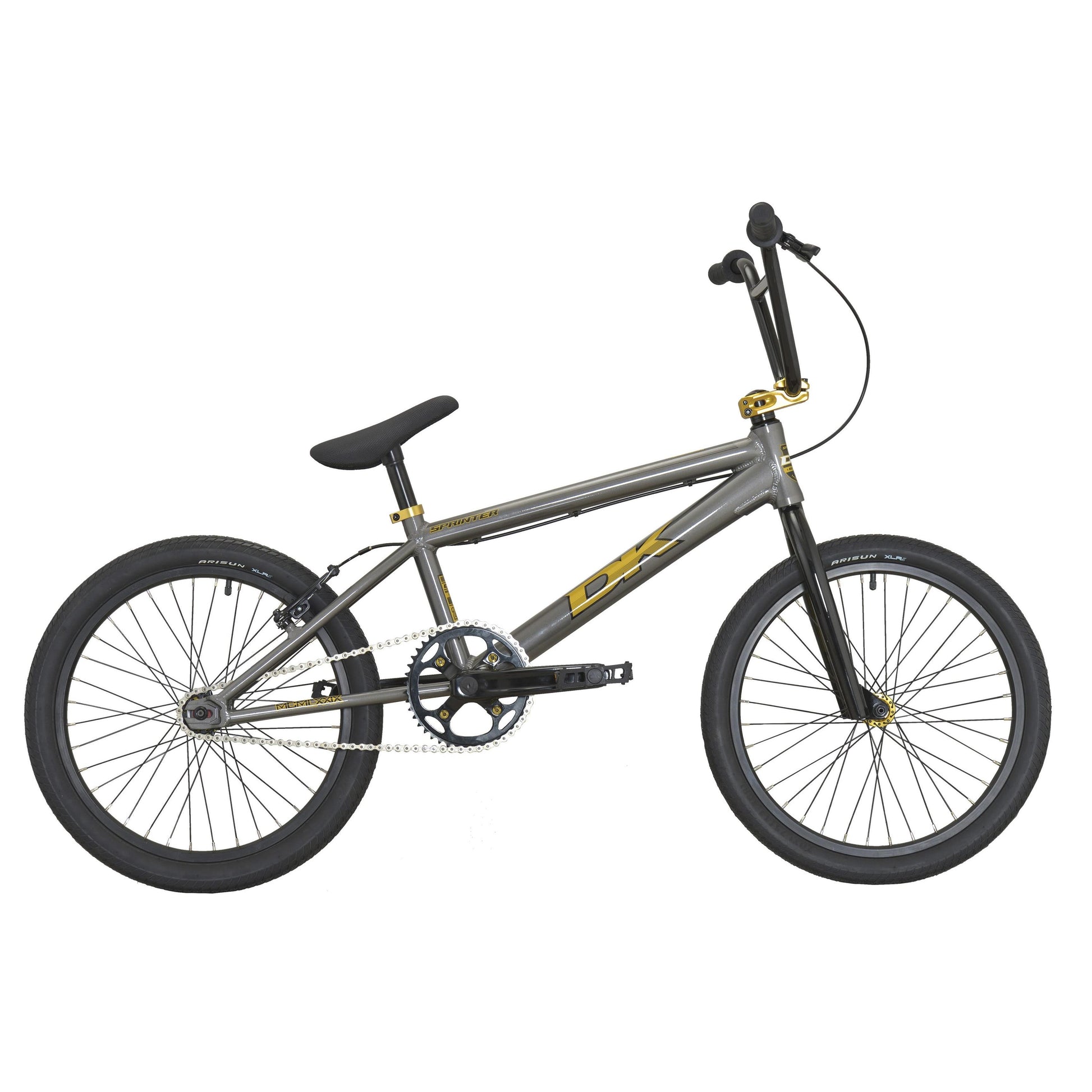 DK Sprinter Micro 20 Inch BMX Bike [Charcoal/Gold] (2017)