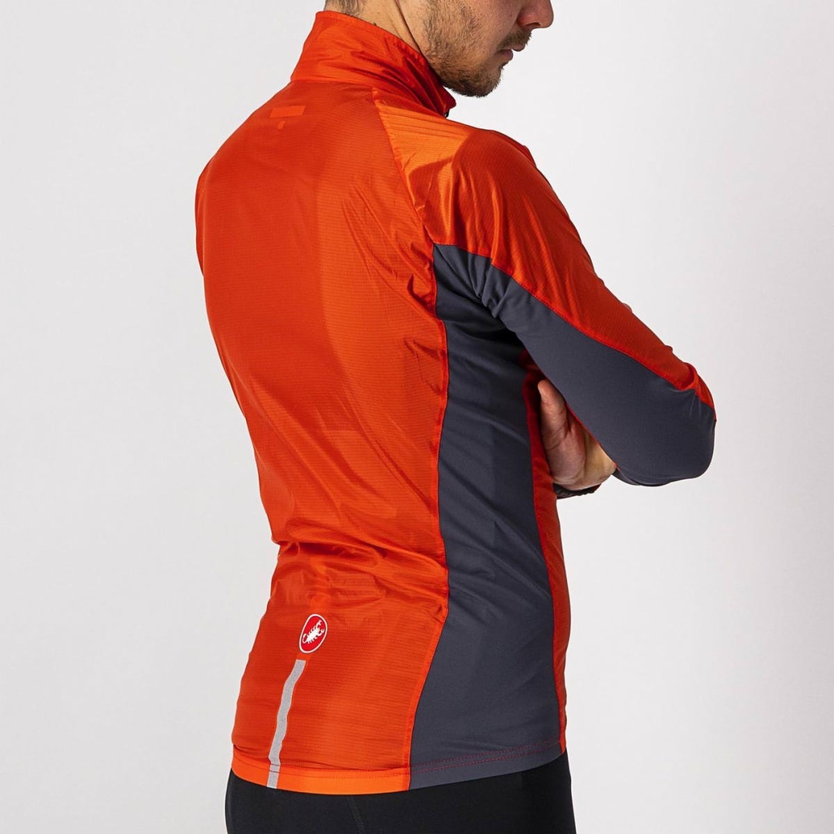 Castelli Squadra Stretch Jacket Fiery Red