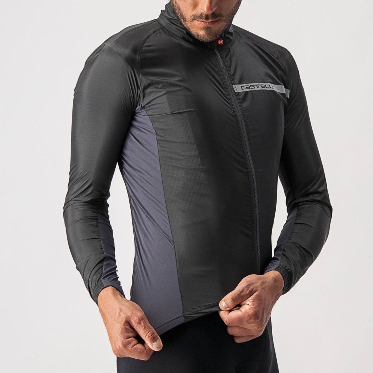 Castelli Squadra Stretch Jacket Light Black