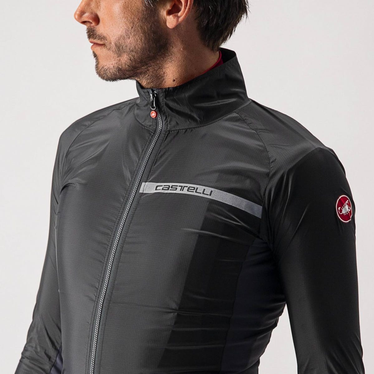 Castelli Squadra Stretch Jacket Light Black
