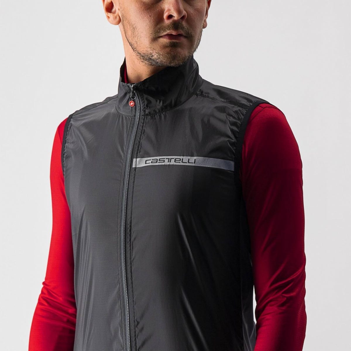 Castelli Squadra Stretch Vest Light Black – 99 Bikes