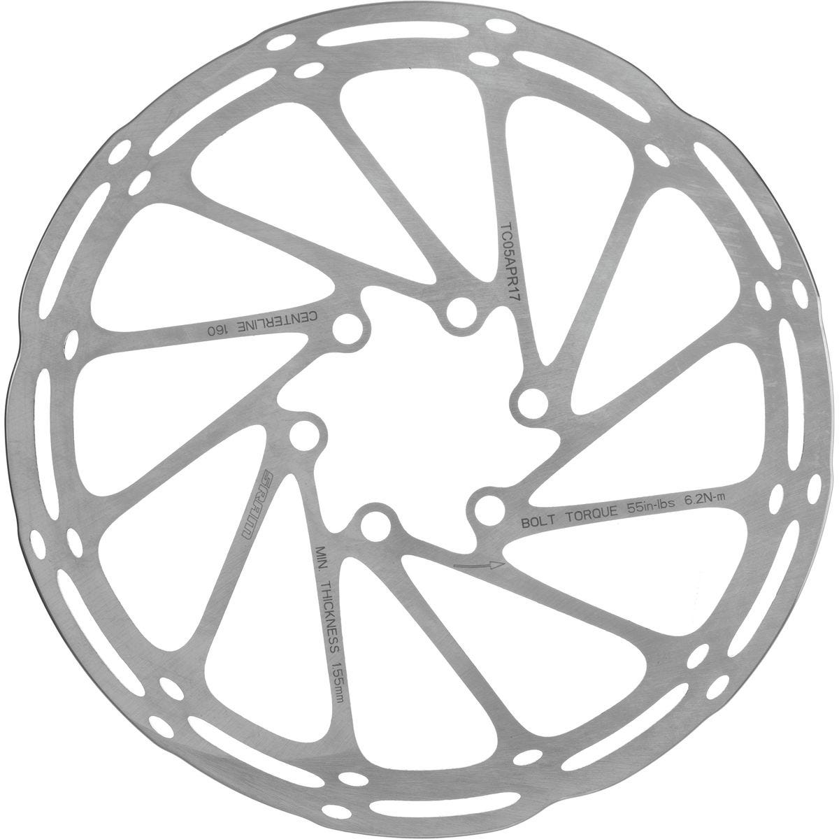 SRAM Centreline Rounded 6 Bolt Disc Rotor 200mm
