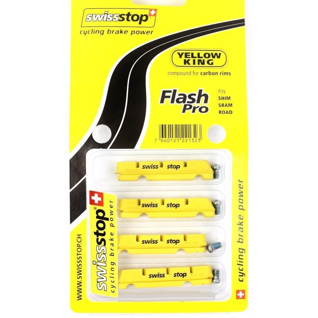 SwissStop Brake Pad Rim Flash Pro Yellow King