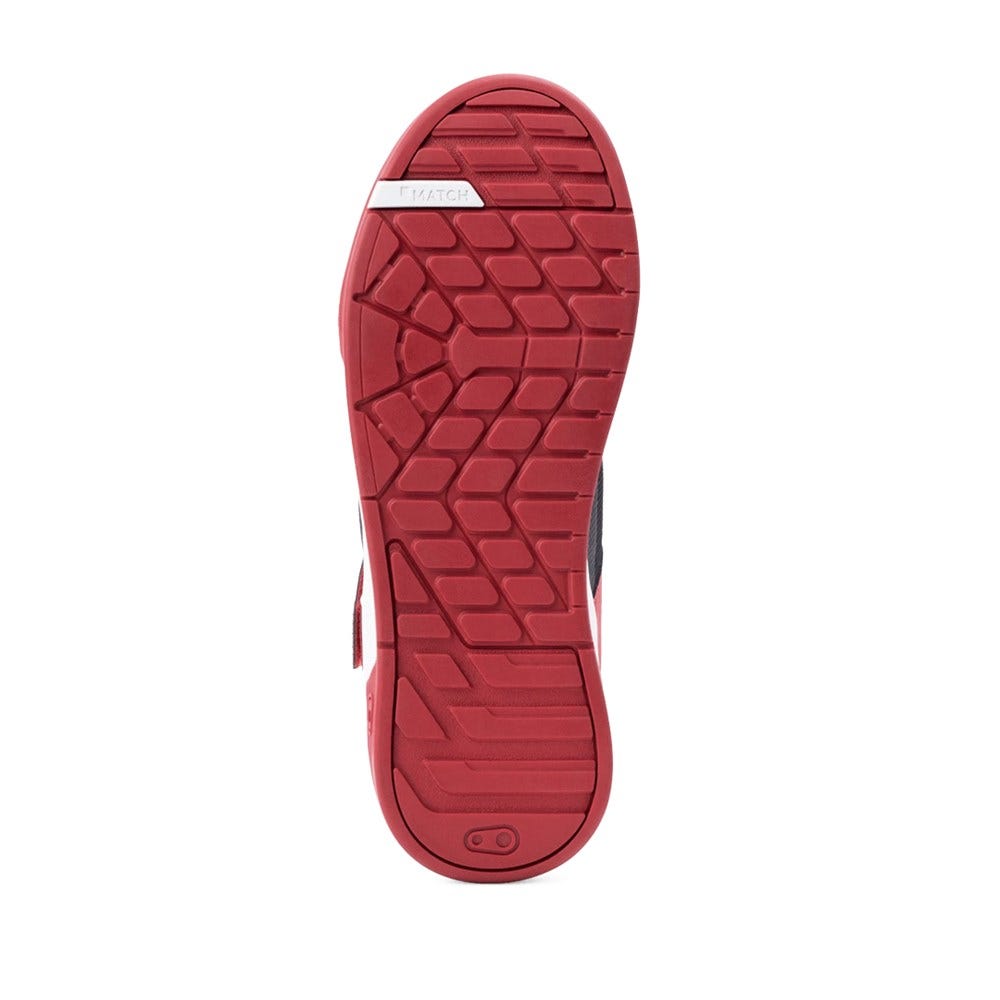 Crankbrothers Stamp Speedlace MTB Flat Pedal Shoes Black/Red/White