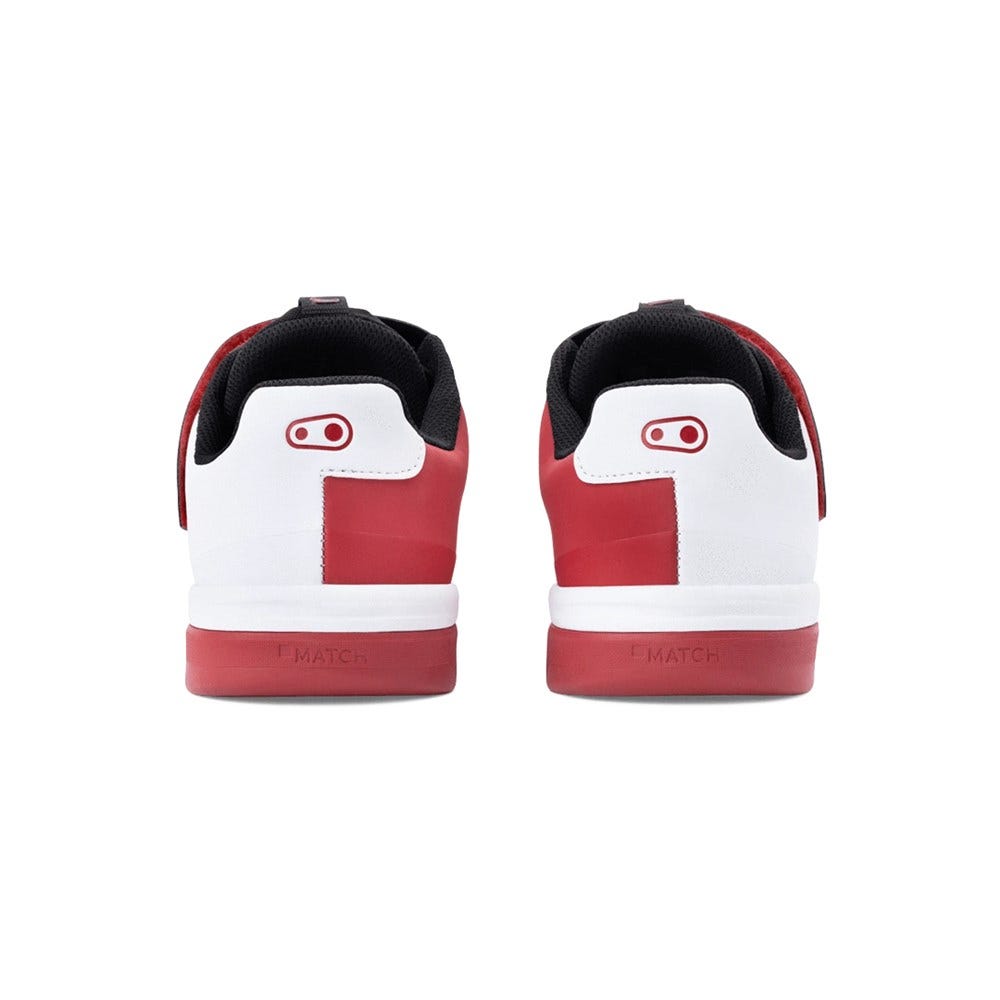 Crankbrothers Stamp Speedlace MTB Flat Pedal Shoes Black/Red/White