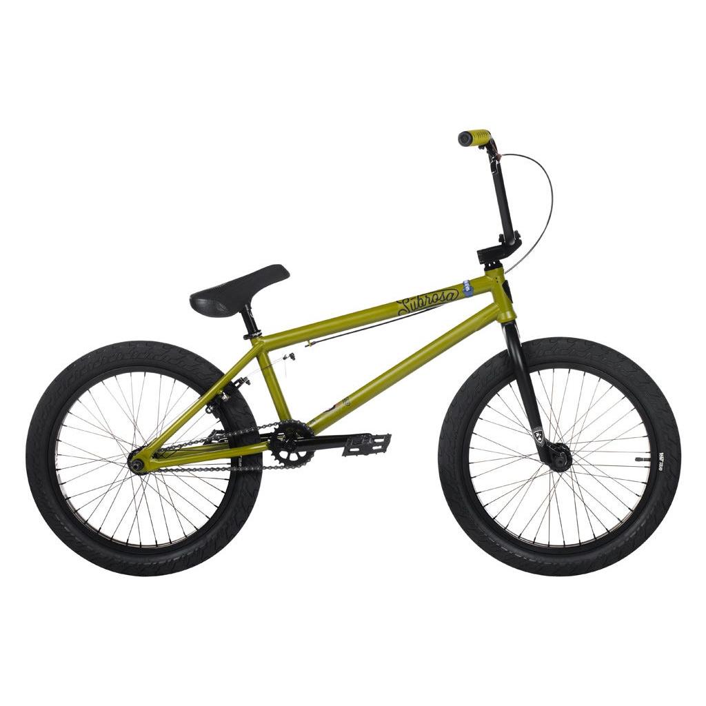 Subrosa Tiro XL BMX Bike 21 Inch TT Satin Army Green