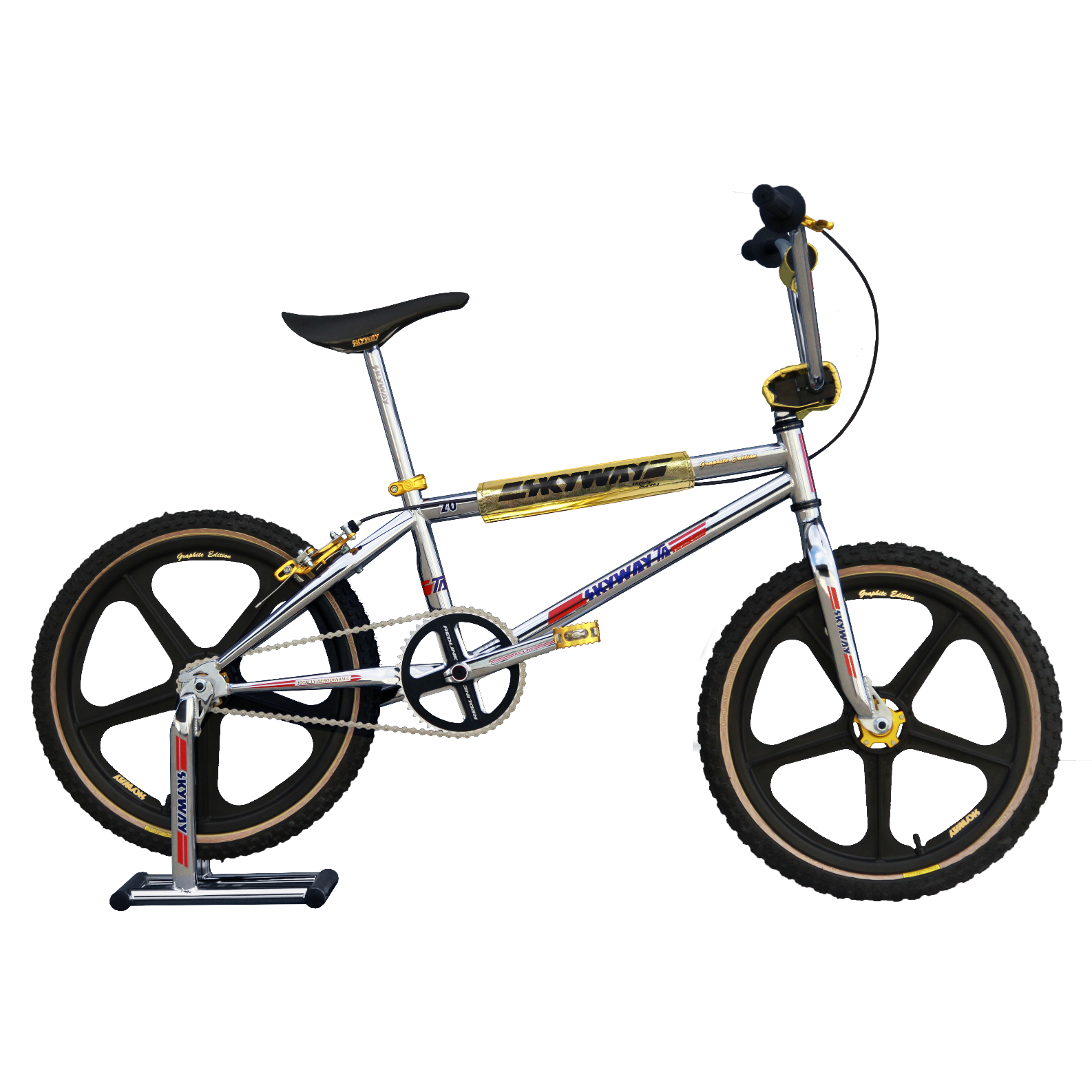 Skyway TA 20 Pro Replica 20" BMX Bike Graphite