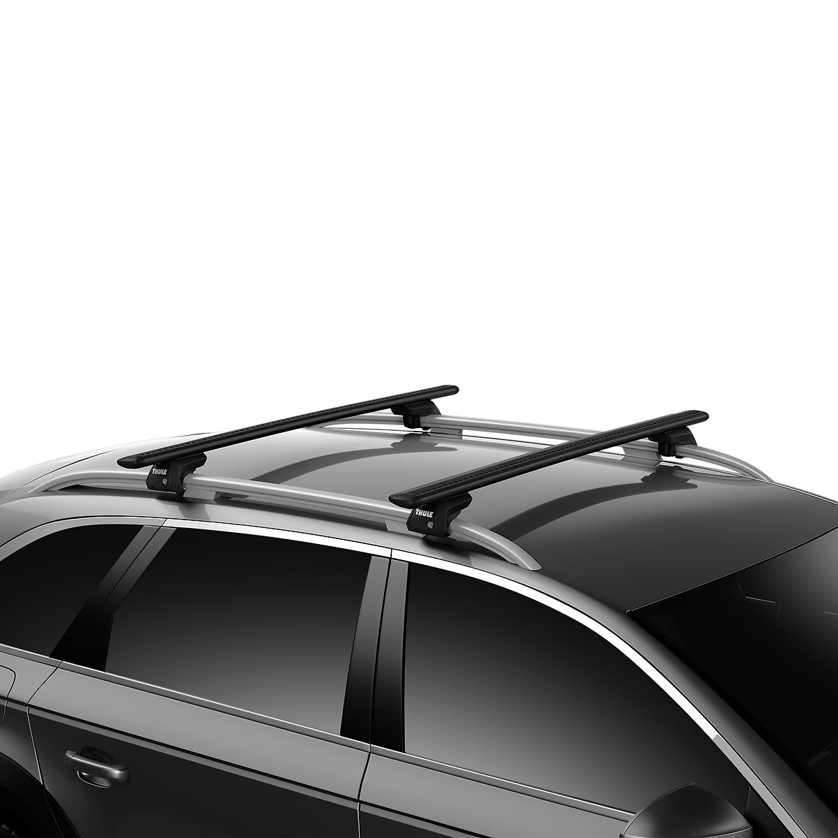 Thule Wingbar Evo Roof Bar 135cm Black 2-Pack