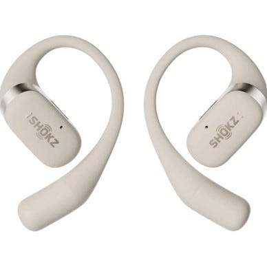 Shokz OpenFit True Wireless Earbuds Beige