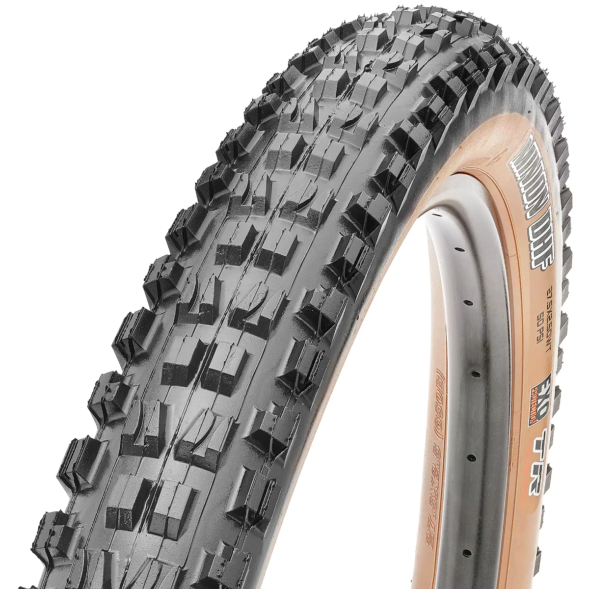 Maxxis Minion DHF Mountain Bike Tyre 29 x 2.60'' EXO/TR Skinwall