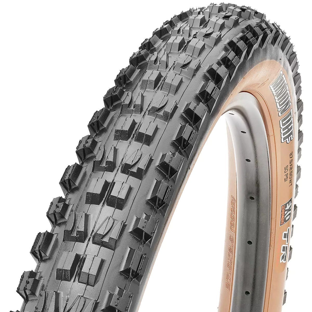 Maxxis Minion Folding MTB Tyre 3C TR 27.5 x 2.3" Tan Wall