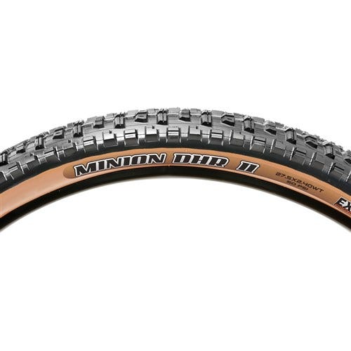 Maxxis Minion DHR II Tyre EXO TR Skinwall 27.5 x 2.40