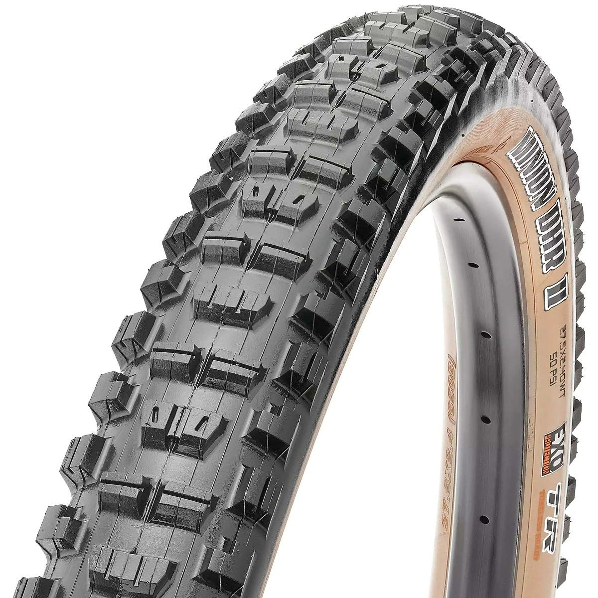 Maxxis Minion DHR II WT EXO TR Folding Tyre 29 X 2.40'' Tanwall