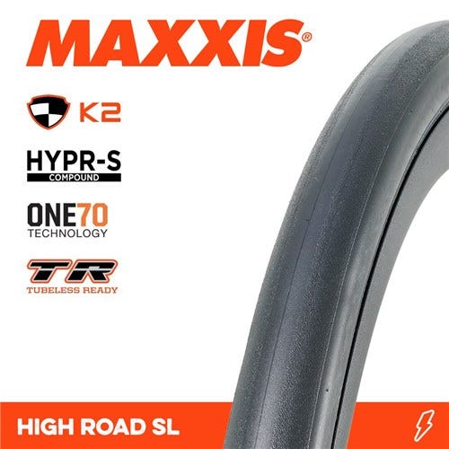 Maxxis High Road SL Tyre HYPRSK2 ONE70 TR 700 x 25c