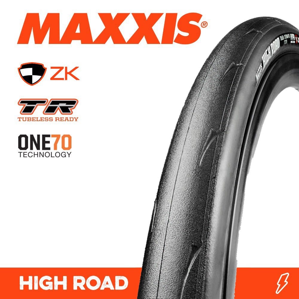 Maxxis High Road Tyre HYPR ZK ONE70 TR 700 x 28c – 99 Bikes