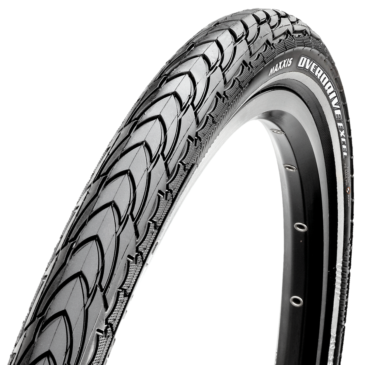 Maxxis Overdrive Excel Silkshield Wire Bead Tyre 700 x 35c