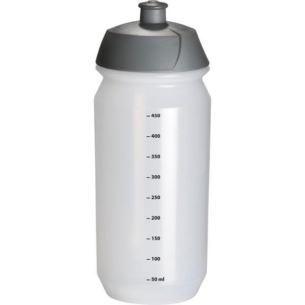 Tacx Shiva Water Bottle w/scale Clear