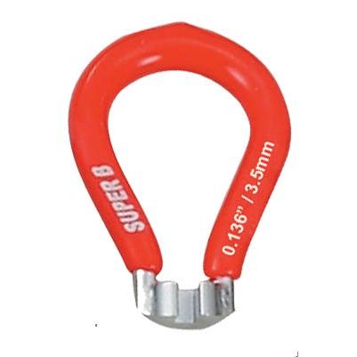 Super B Spoke Wrench 3.5mm Red