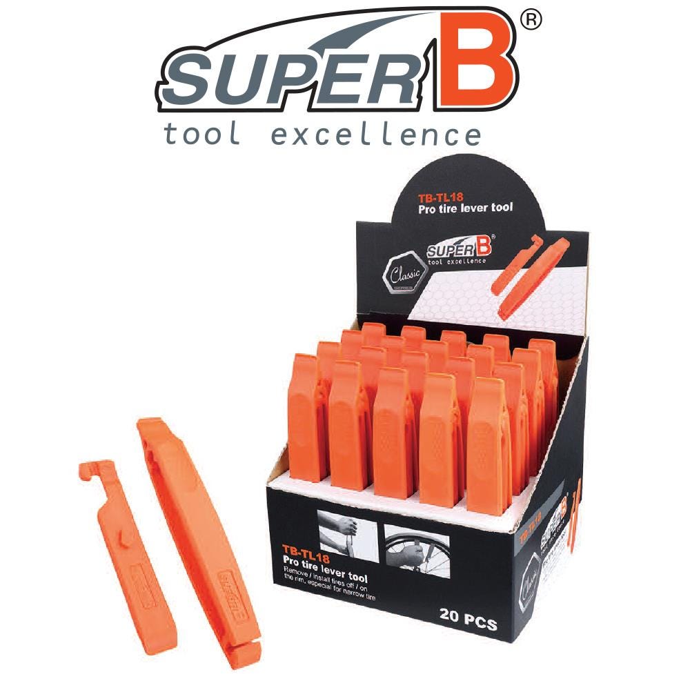 SuperB Pro Tyre Lever Tool Pair