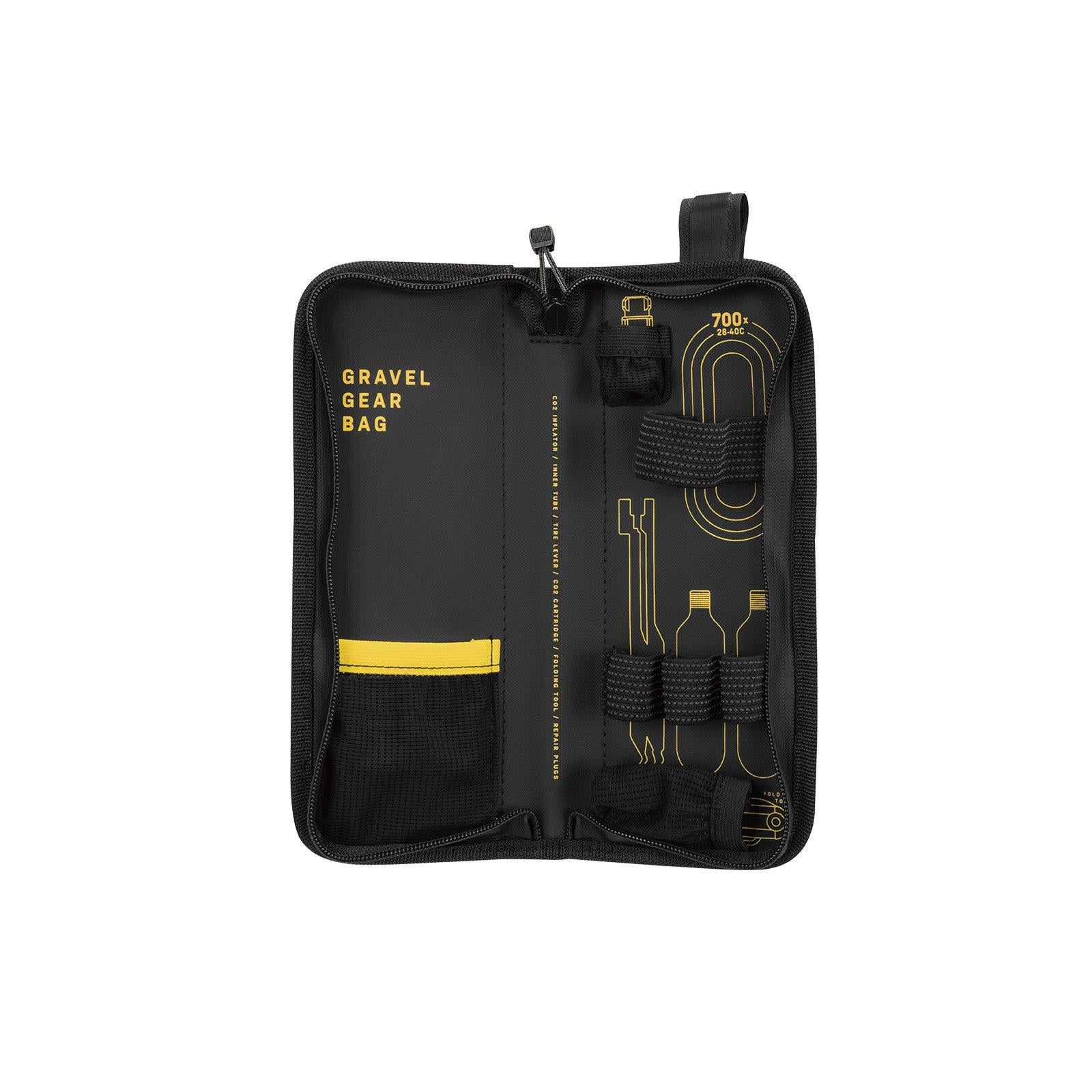 Topeak Gravel Gear Frame Bag 0.6L Black with Repair Kit