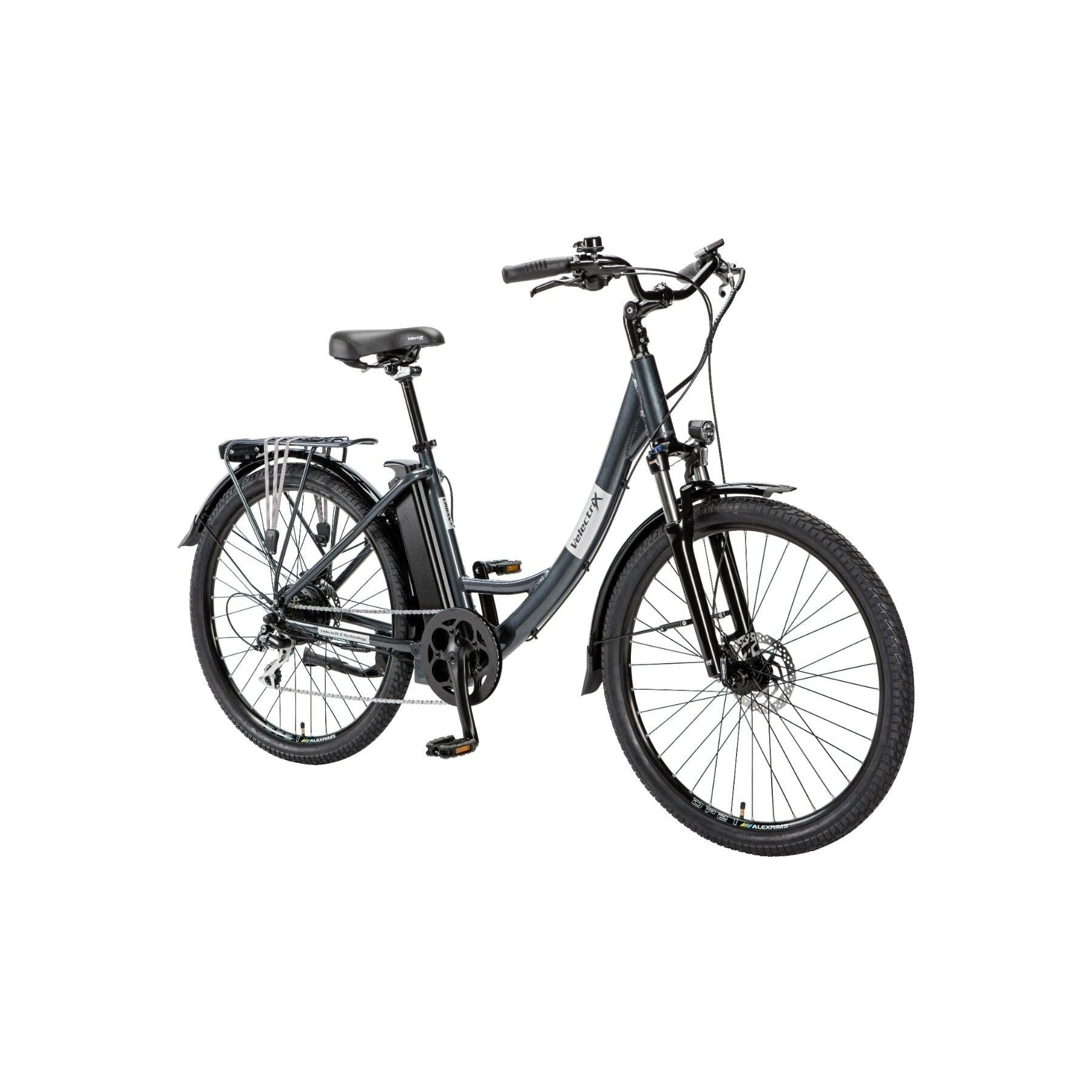 VelectriX21 Urban+ Step Through Grey – 99 Bikes