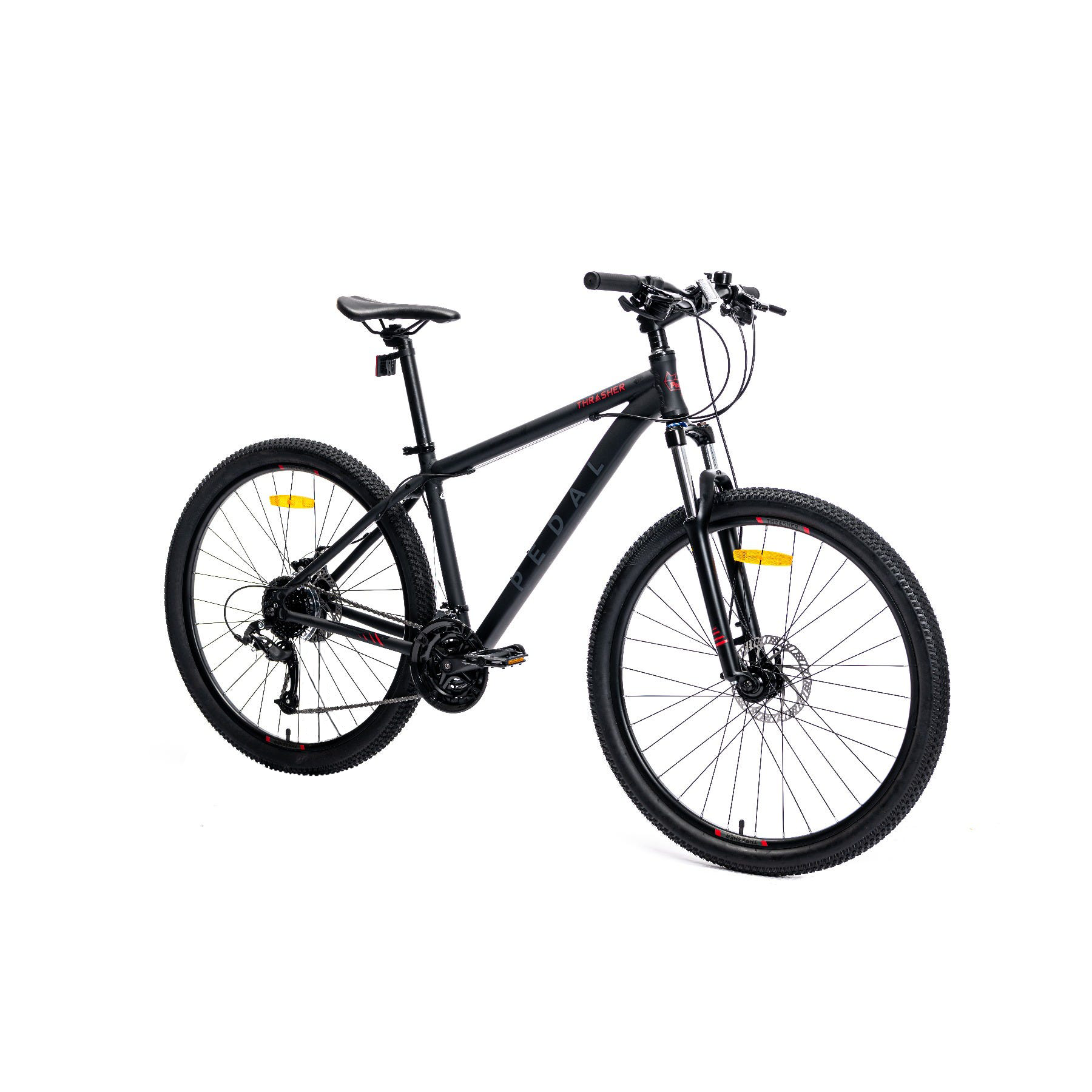 Pedal Thrasher 3 Mountain Bike Black/Red