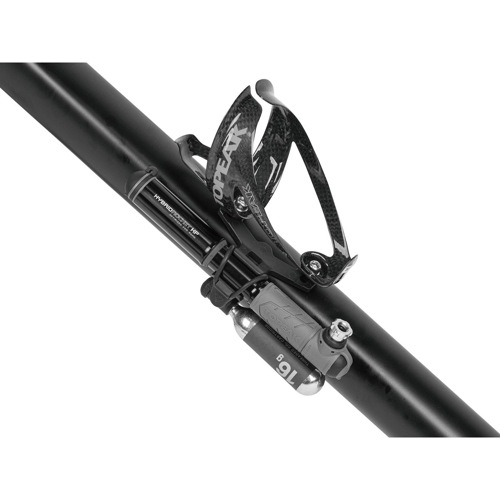 Topeak Hybridrocket HP Hand Pump and CO2 Inflator Black