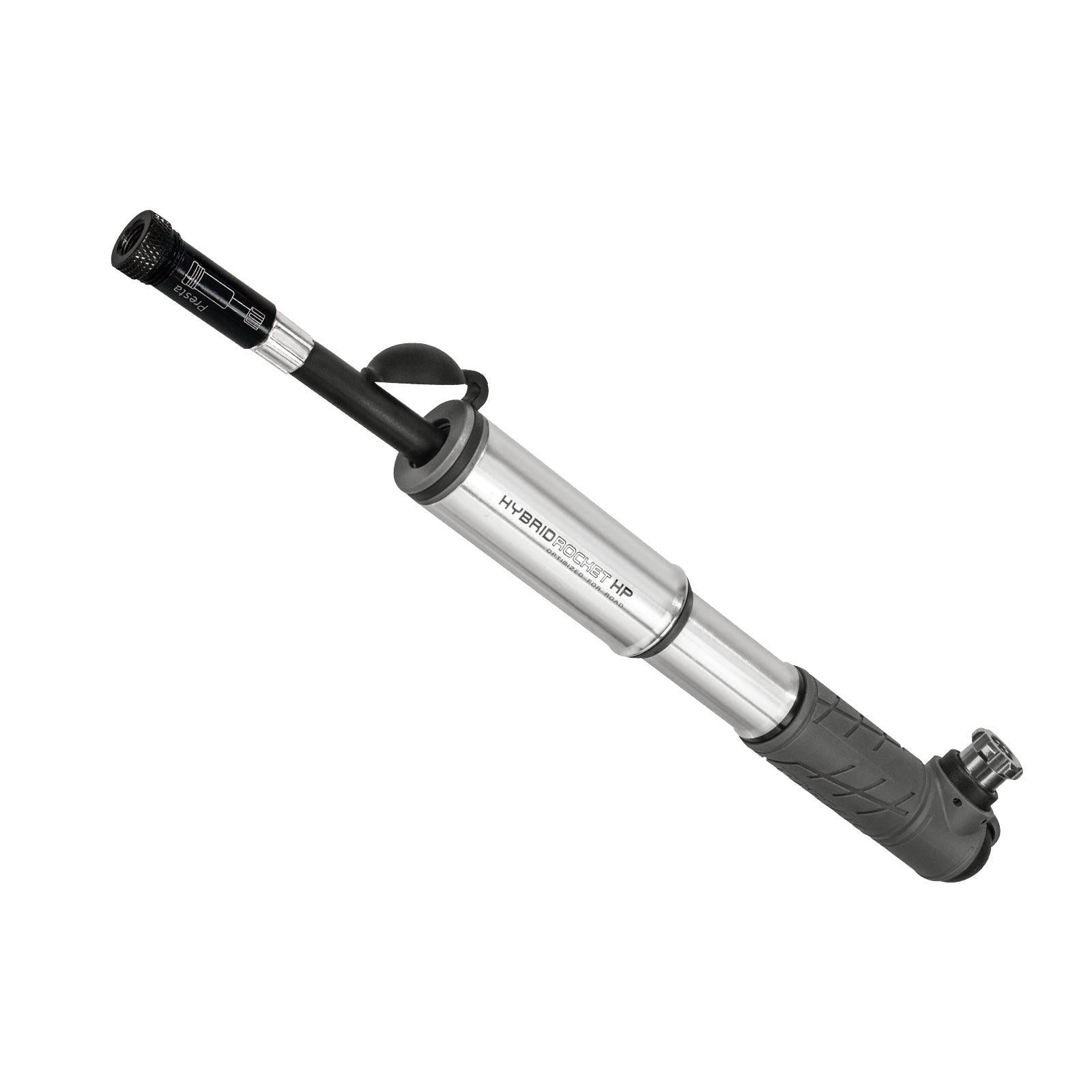 Topeak Hybridrocket HP Hand Pump and CO2 Inflator Silver