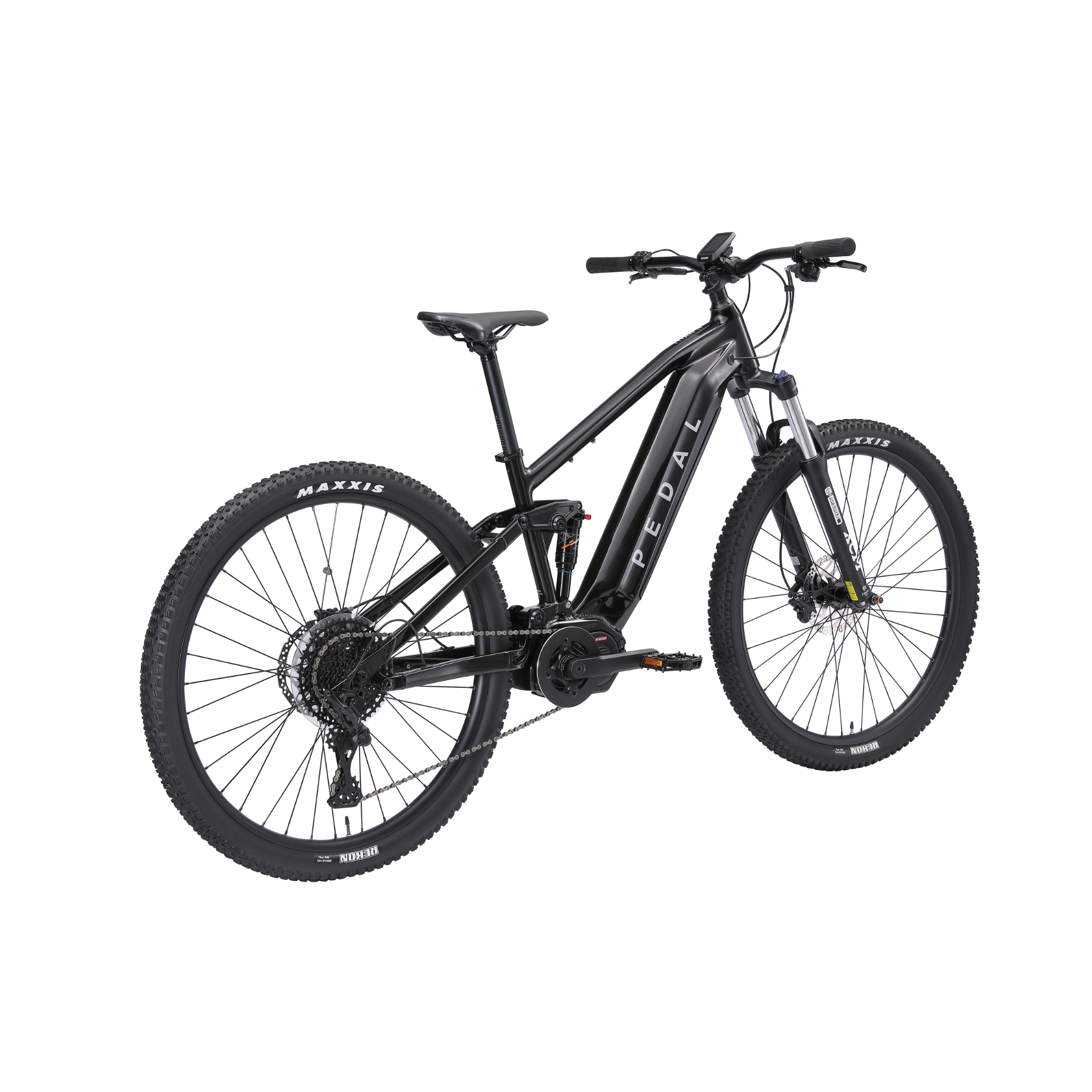 Pedal Titan 2 Electric Dual Suspension Mountain Bike Cosmic Black