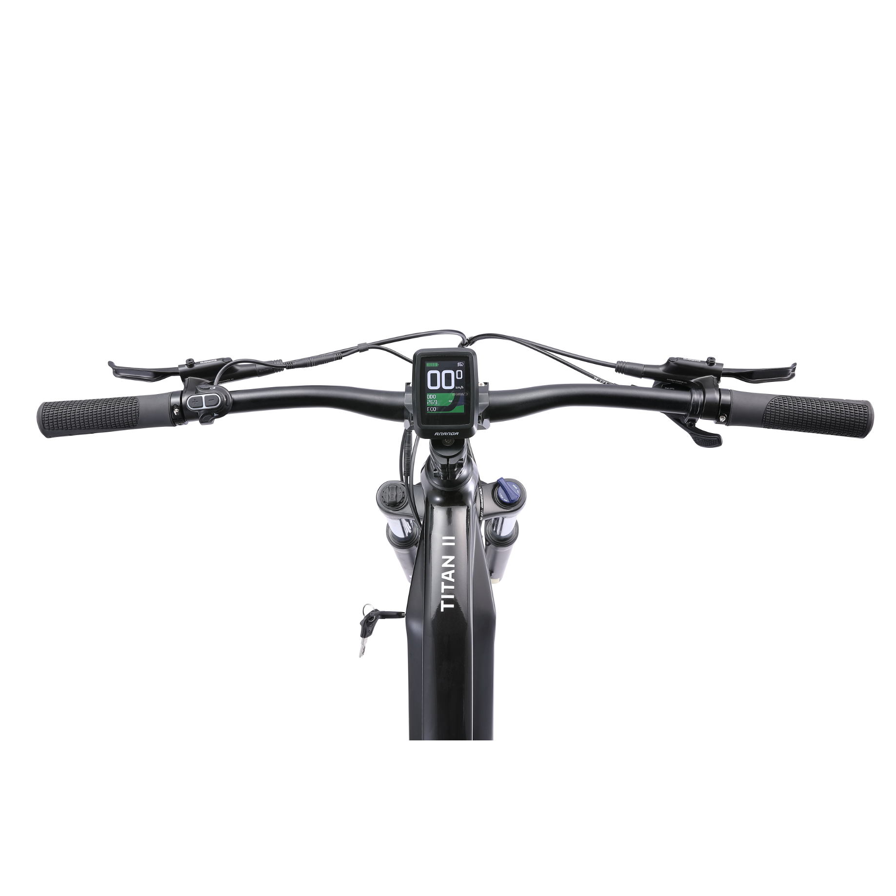 Pedal Titan 2 Electric Dual Suspension Mountain Bike Cosmic Black