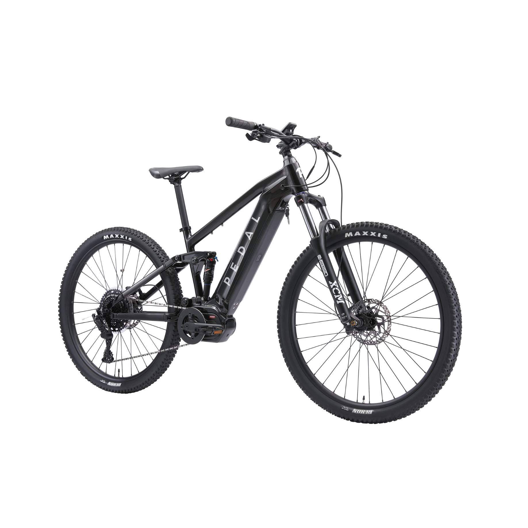 Pedal Titan 2 Electric Dual Suspension Mountain Bike Cosmic Black
