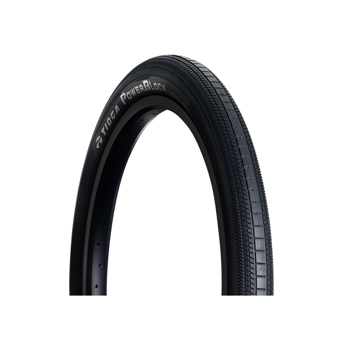Tioga Powerblock Tyre 20 x 1.60 Inch Black