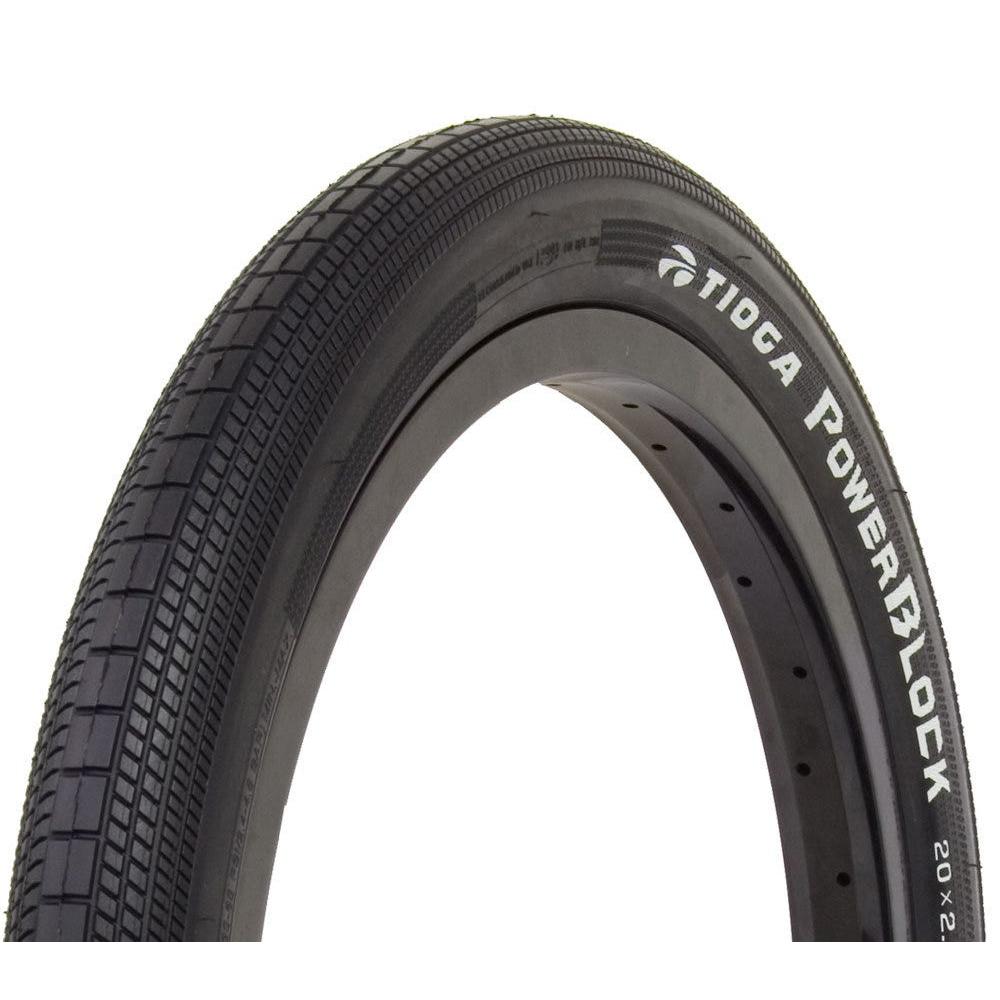 Tioga Powerblock Race BMX Tyre 20 X 1-3/8'' Black