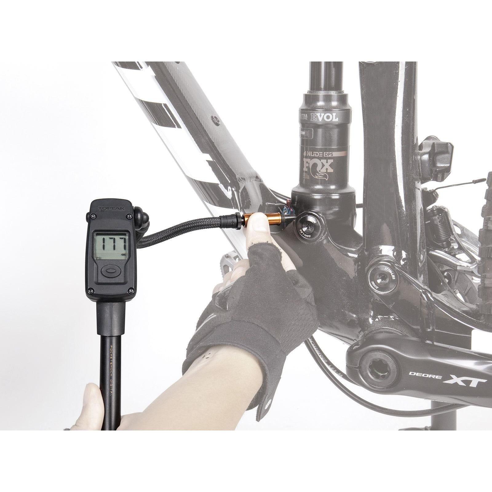 Topeak PocketShock Digital Shock Pump