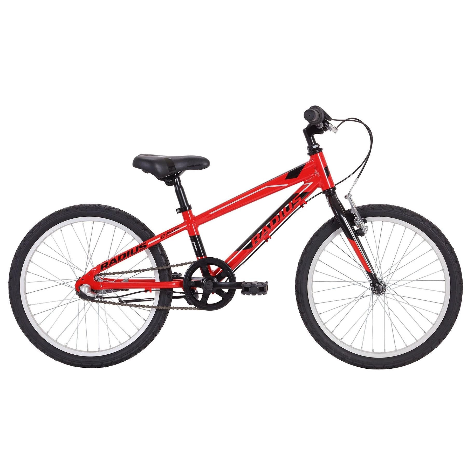 Radius Trailraiser 3 Kids Bike 20 Inch Gloss Red/Black Chrome (2019)