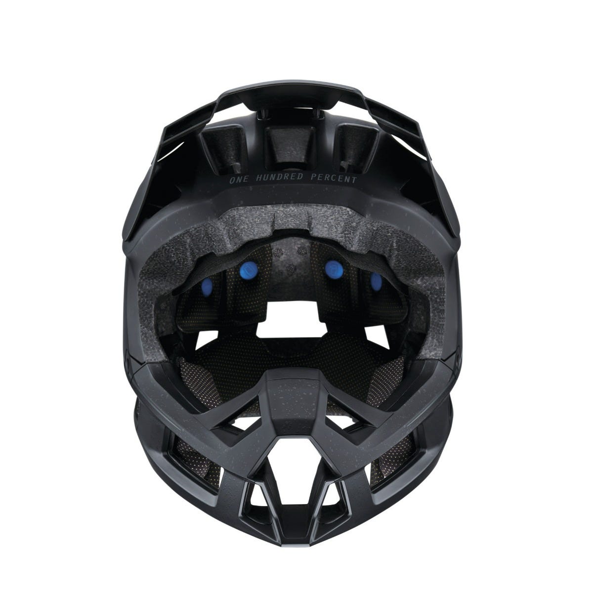 100% Trajecta Fullface Helmet Black