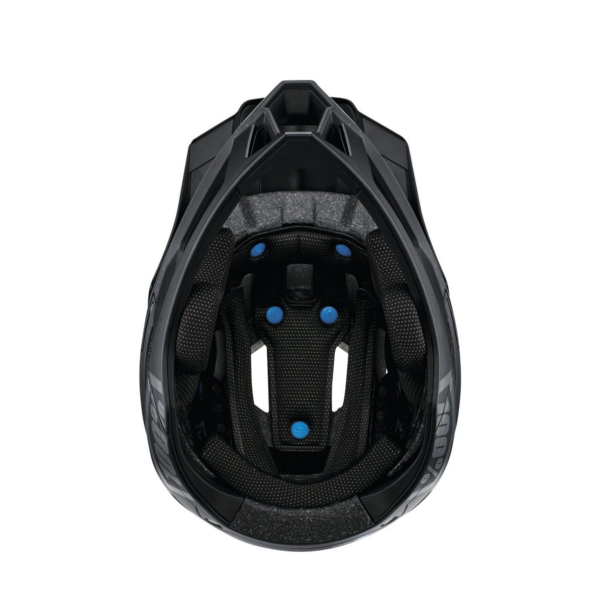 100% Trajecta Fullface Helmet Black