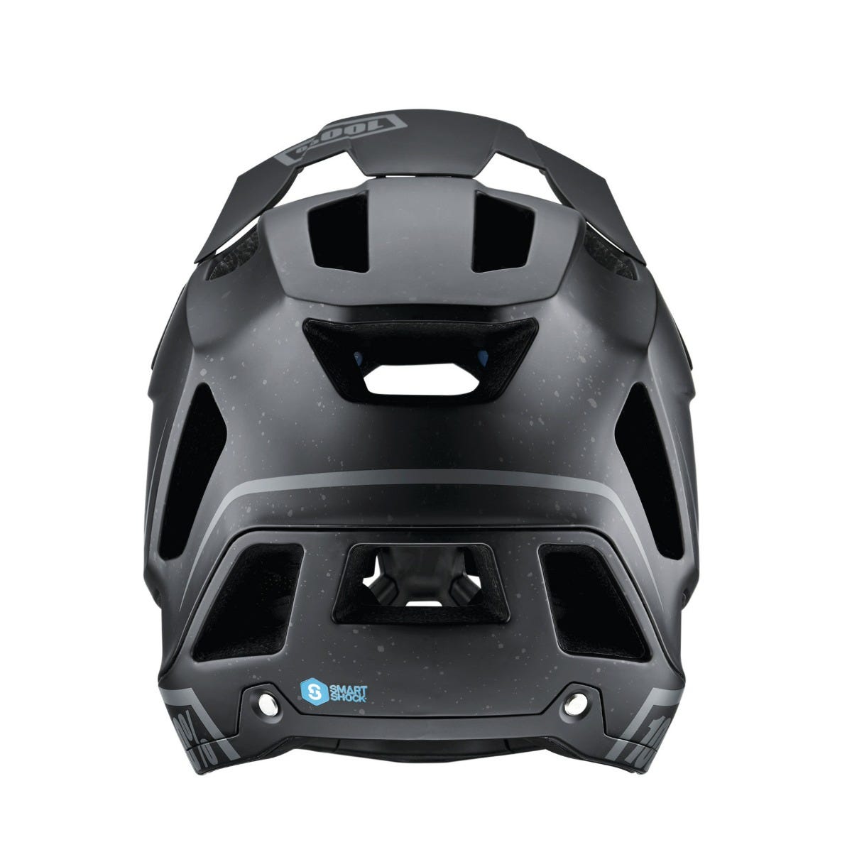 100% Trajecta Fullface Helmet Black