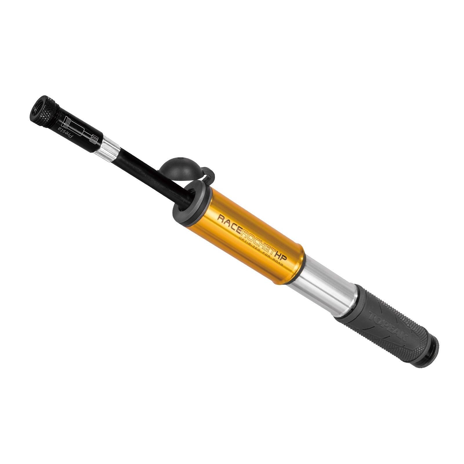 Topeak RaceRocket HP Minipump Hand Pump Gold