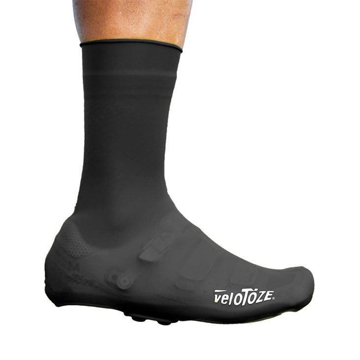 VeloToze Tall Silicone Shoe Covers Black
