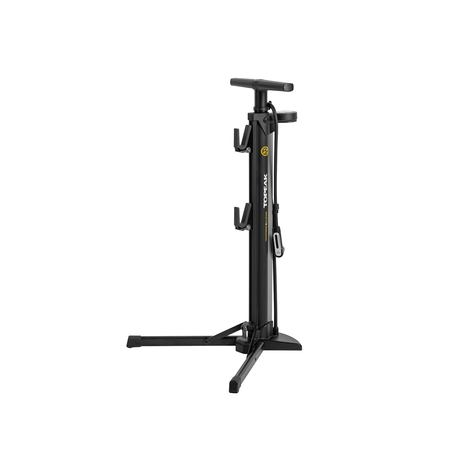 Topeak Transformer eUP 2Stage Floor Pump Black