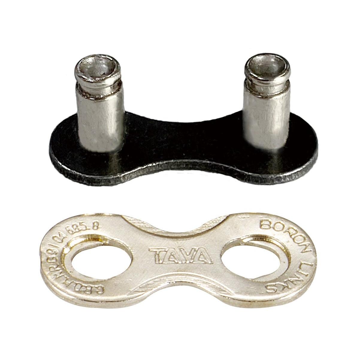 Taya Snap Chainlinks 1/2 x 1/8 Inch Black