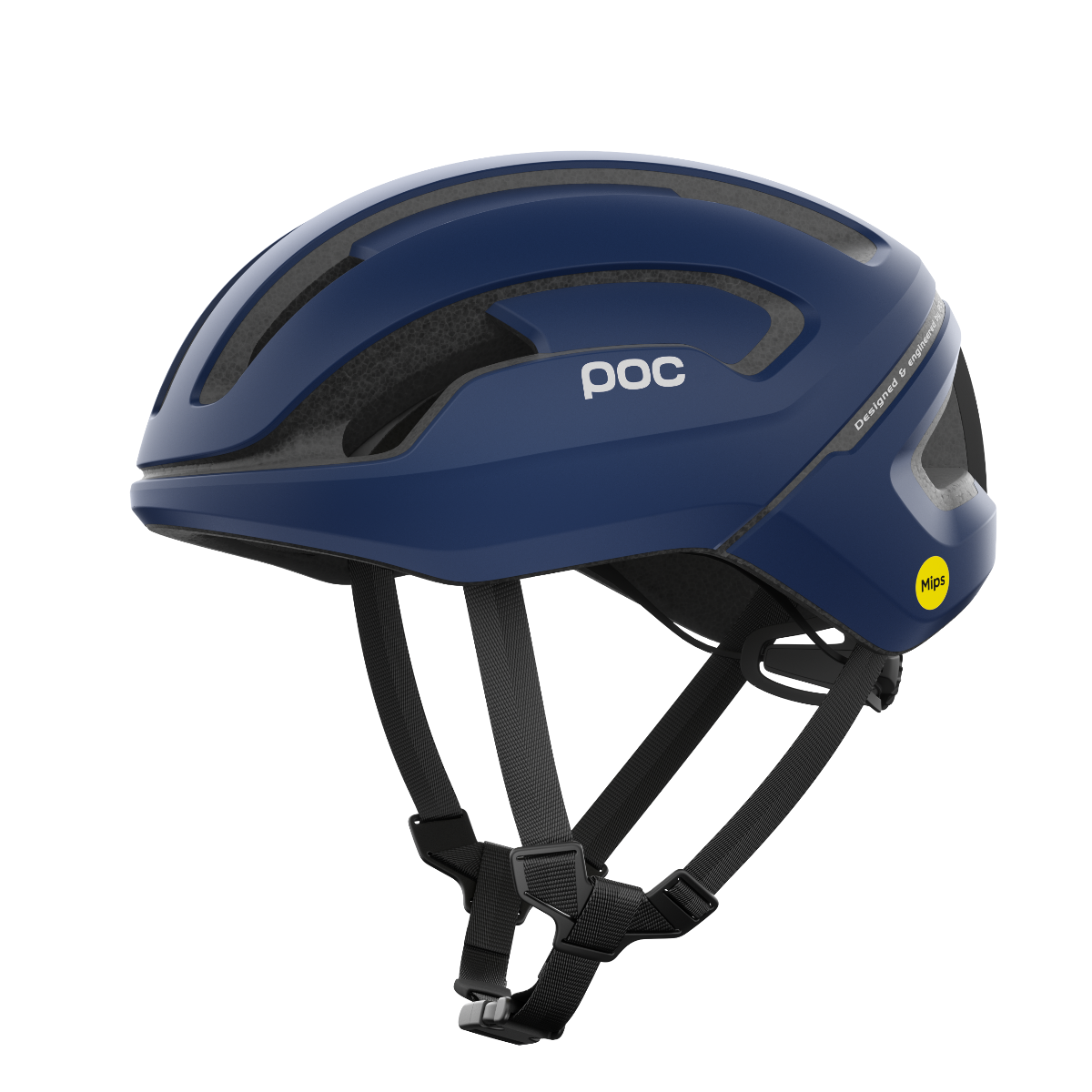 POC Omne Air MIPS Helmet Lead Blue Matt