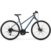 Merida Crossway 20 L Hybrid Bike Silk Steel Blue/Blue